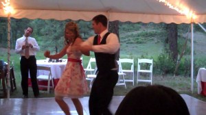 couple doing first dance